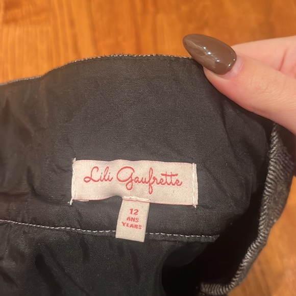 Lili Gaufrette Girl’s Mini Skirt Size 12 - Picture 3 of 5